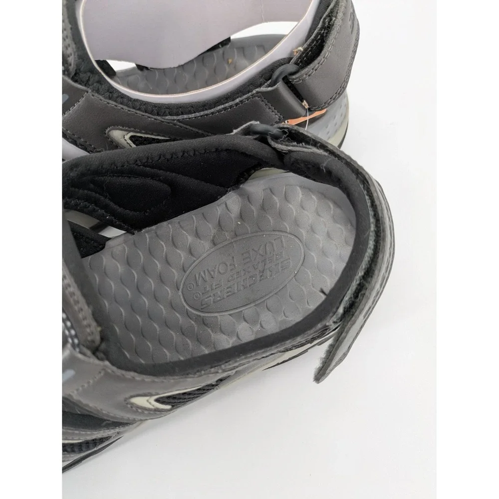 Skechers Relaxed Fit Tresmen‎ Outseen Fisherman Style Sandals Men's Size 13 Gray